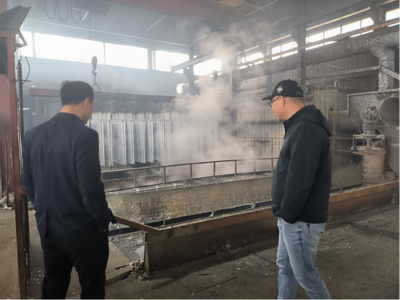 魏松到訪浙江漢君金屬制品，共探金屬制品研發新機遇